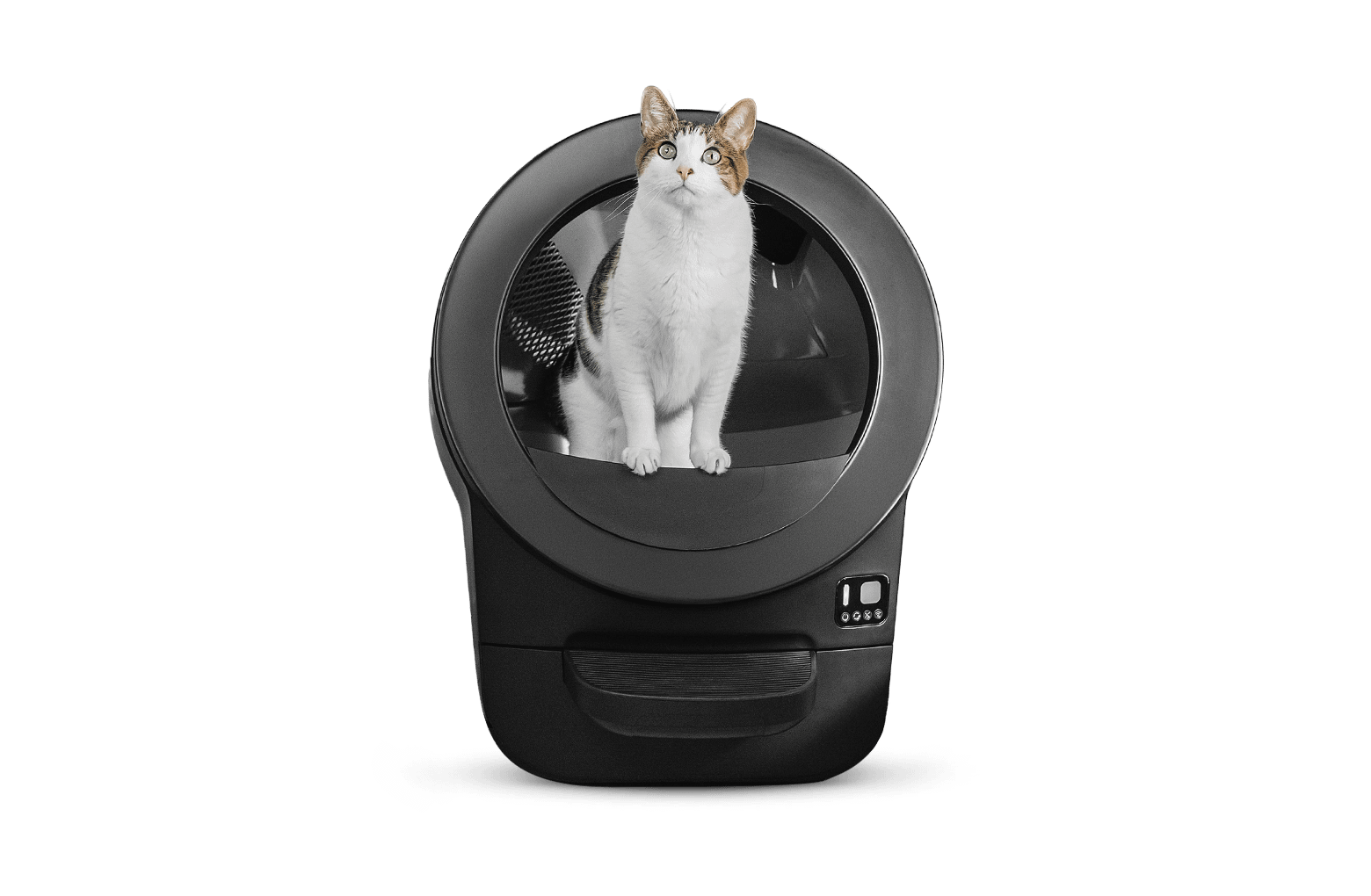 Litter-Robot Evo entry-level automatic self-cleaning litter box — best for 1-2 cat households, replaces LR3 Connect