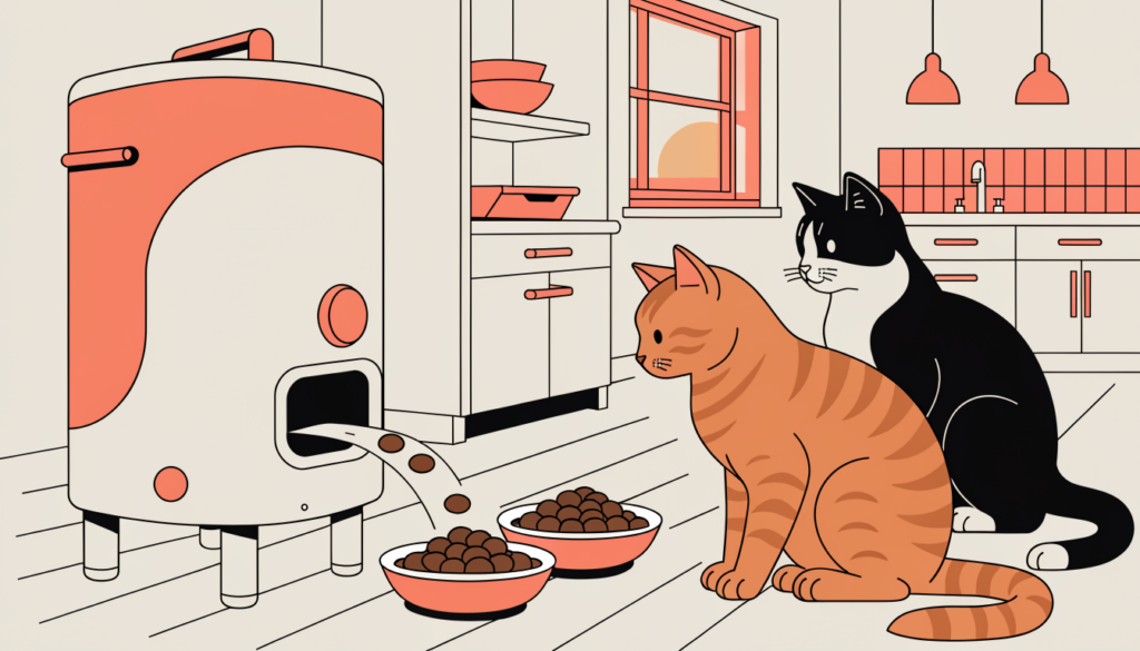 best automatic cat feeder multiple cats