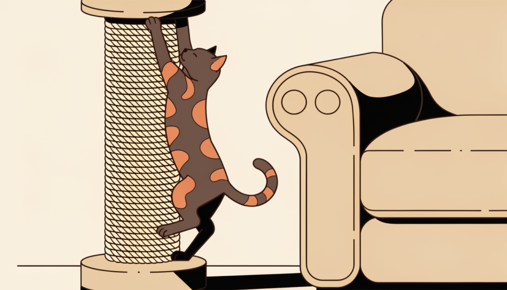 best cat scratching post save couch
