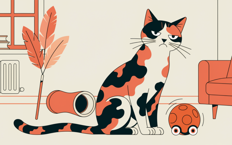 best cat toys for bored indoor cats