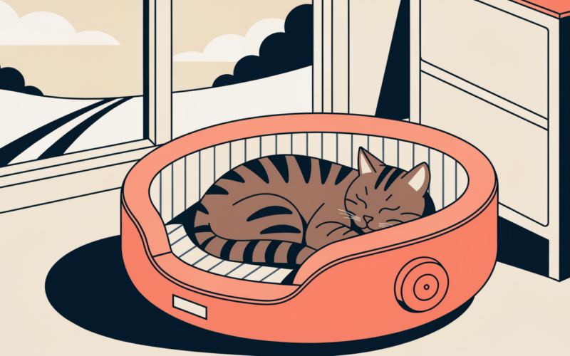best heated cat bed