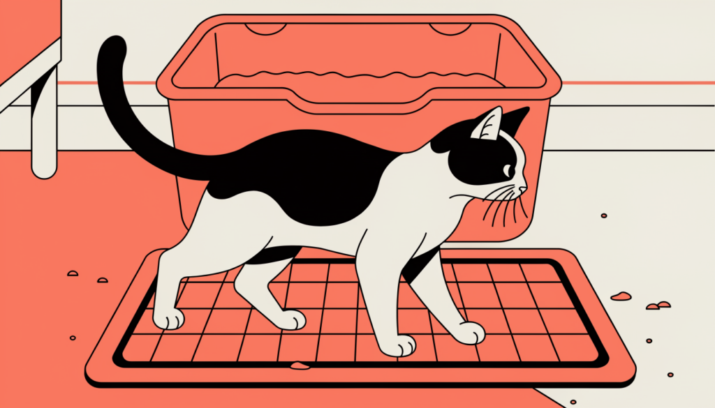 how to stop cat litter tracking