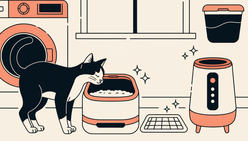 litter box odor control setup
